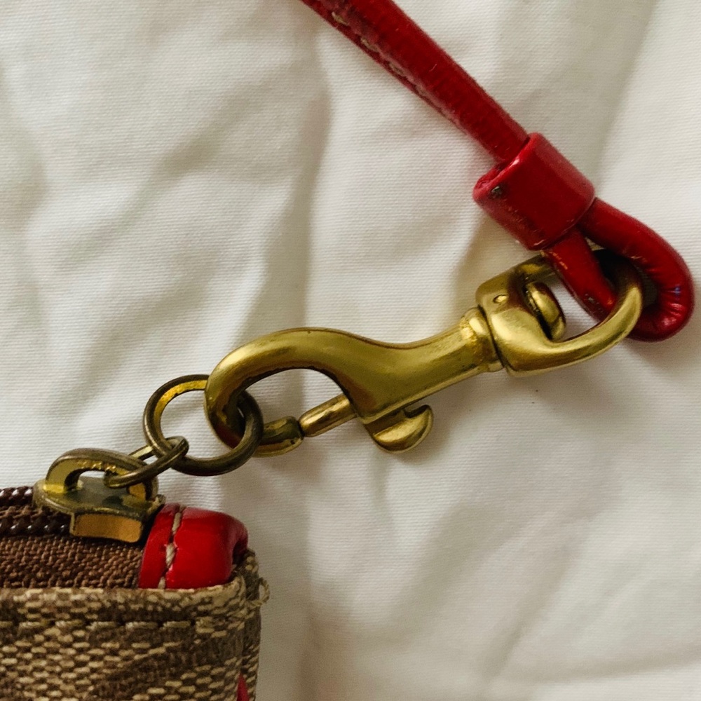 Authentic Coach Wristlet - Picture 6 of 8